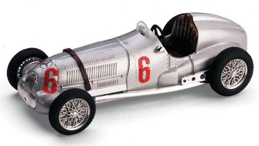 MERCEDES W 125 H.LANG 1937 N.6 2nd ITALIAN GRAND PRIX (LIVORNO) 1:43 - Brumm - BM0070