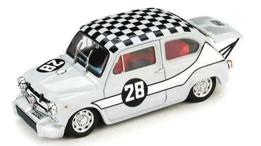FIAT ABARTH 1000 N.28 2nd ZANDWOORT TROPHY GR.5 M.PASOTTI 1:43 - Brumm - BM0418