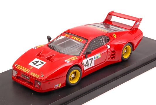 FERRARI 512 BB LM N.47 LM 1981 ANDRUET-BALLOT LENA 1:43 - Best Model - BT9671