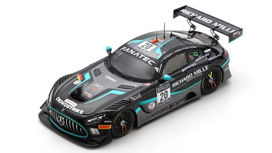 MERCEDES GT3 N.20 24 H SPA 2021 PIERBURG-KURTZ-BRAUN-BAUMANN 1:43 - Spark Model - SB450