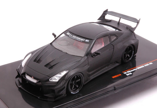 NISSAN 35GT-RR LB-SILHOUETTE WORKS GT 2019 BLACK 1:43 - Ixo Model - MOC314