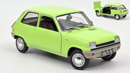 RENAULT 5 1972 LIGHT GREEN 1:18 - Norev - NV185155