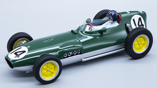 LOTUS 16 CHAMPIONSHIP N.14 DUTCH GP 1959 GRAHAM HILL W/DRIVER 1:18 - Tecnomodel - TMD18123B1