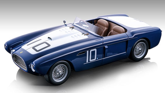FERRARI 340 MEXICO SPYDER N.10 2nd PEBBLE BEACH 1953 BILL SPEAR 1:18 - Tecnomodel - TMD18212B