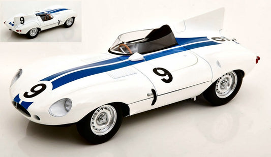 JAGUAR D-TYPE (LN) N.9 LM 1955 SPEAR-WALTERS 1:18 - CMR Classic Model Replicars - CMR191