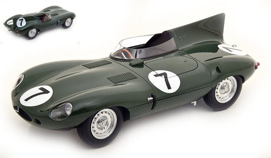 JAGUAR D-TYPE (LN) N.7 LM 1955 ROLT-HAMILTON 1:18 - CMR Classic Model Replicars - CMR194