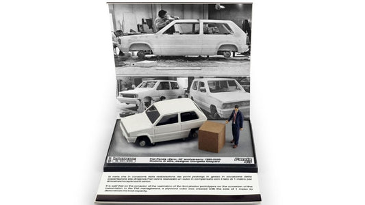 FIAT PANDA ZERO 1978 DESIGNER G.GIUGIARO 1:43 - Brumm - BMS2201