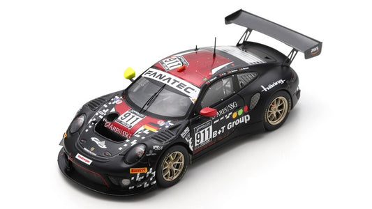 PORSCHE 911 GT3 N.911 24 H SPA 2021 AU-ALLEMANN-A.RENAUER-R.RENAUER 1:43 - Spark Model - SB451