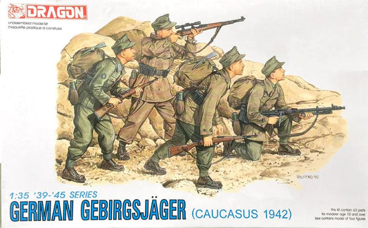 GERMAN GEBIRGSJAGER KIT 1:35 - Dragon - D6045