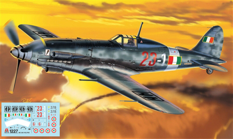 MC 205 VELTRO KIT 1:72 - Italeri - IT1227