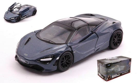 SHAW'S MC LAREN 720s "FAST & FURIOUS" MET.BLUE 1:32 - Jada Toys - JADA30755