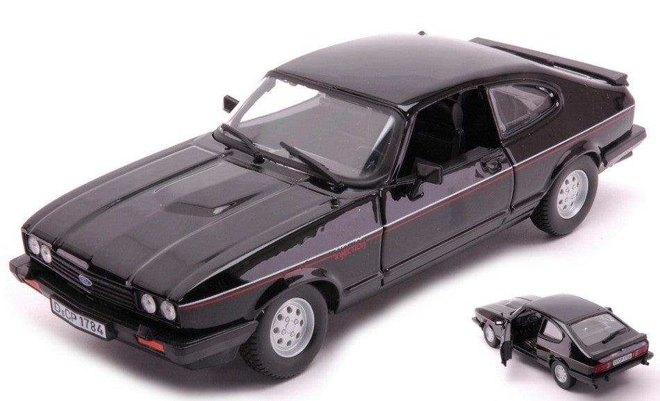FORD CAPRI 1973 BLACK 1:24 - Burago - BU21093BK
