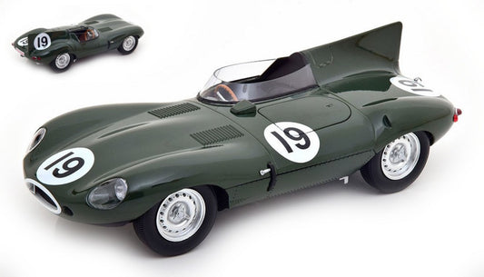 JAGUAR D-TYPE (LN) N.19 WINNER SEBRING 1955 HAWTHORN-WALTERS 1:18 - CMR Classic Model Replicars - CMR193