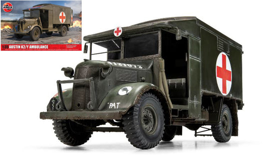 AUSTIN K2/Y AMBULANCE KIT 1:35 - Airfix - A1375