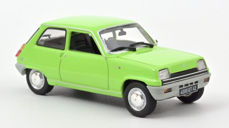 RENAULT 5 TL 1972 LIGHT GREEN 1:43 - Norev - NV510531