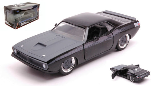 PLYMOUTH BARRACUDA "FAST & FURIOUS" BLACK 1:32 - Jada Toys - JADA97206