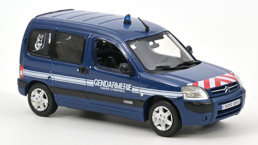 CITROEN BERLINGO 2005 GENDARMERIE EQUIPE CYNOPHILE 1:43 - Norev - NV155713