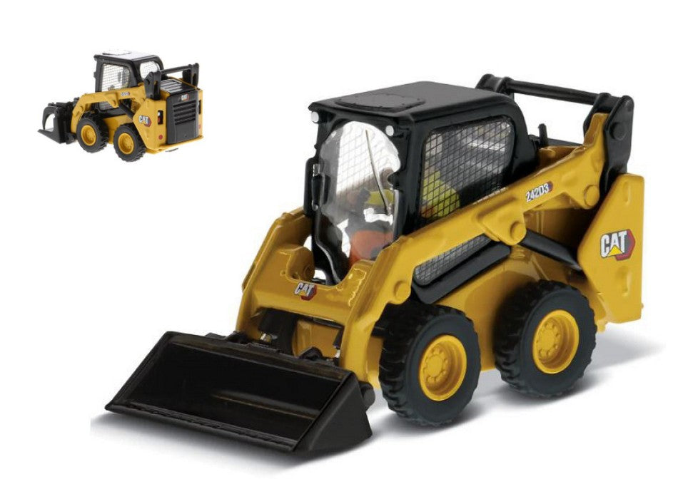 CAT 242D3 SKID STEER LOADER 1:50 - Diecast Master - DM85676