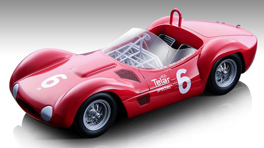 MASERATI BIRDCAGE TIPO 61 N.6 WINN.MEADOWDALE 1961 R.PENSKE 1:18 - Tecnomodel - TMD18276B