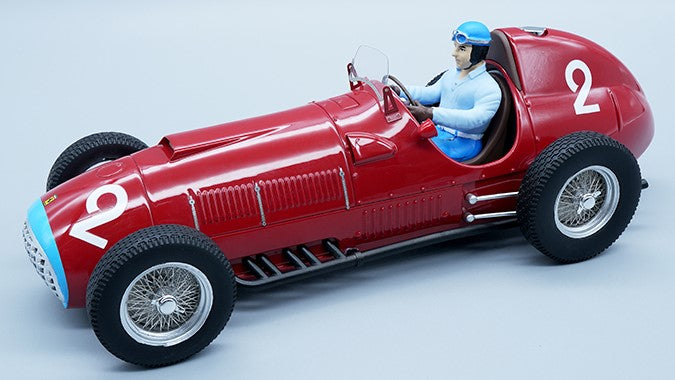 FERRARI 375 F1 N.2 WINNER ITALY GP 1951 A.ASCARI W/DRIVER 1:18 - Tecnomodel - TMD18063A