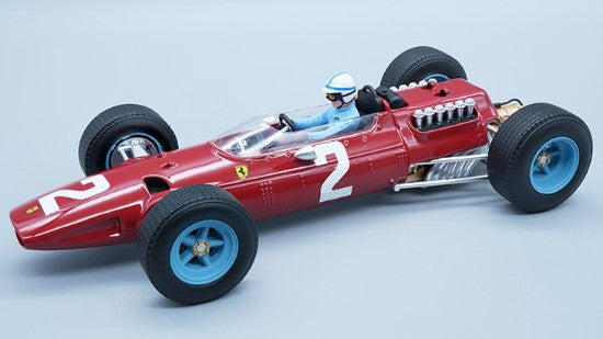 Ferrari - F1 512 n°2 (1965) 1:18 - Zandvoort GP - J. Surtees - With Driver - Tecnomodel