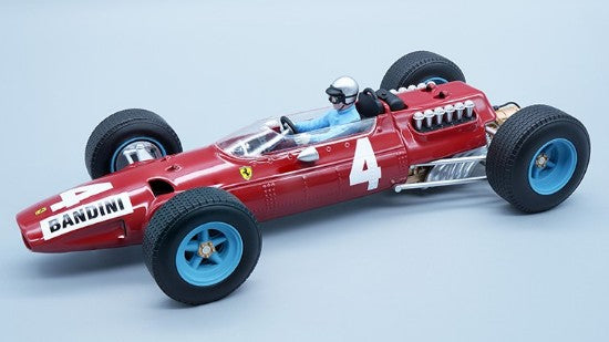 Ferrari - F1 512 n°4 (1965) 1:18 - Italy GP - L. Bandini - With Driver - Tecnomodel