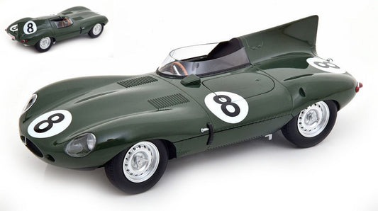 JAGUAR D-TYPE N.8 LM 1955 BEAUMAN-DEWIS 1:18 - CMR Classic Model Replicars - CMR195