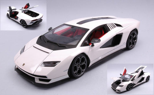 LAMBORGHINI COUNTACH LPI 800-4 WHITE 1:18 - Maisto - MI31459