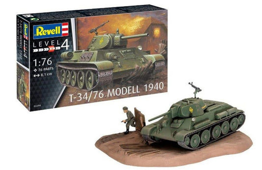 T-34/76 MODELL 1940 KIT 1:76 - Revell - RV03294