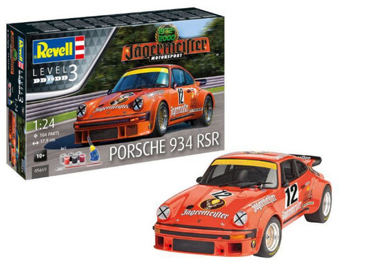 PORSCHE 924 RSR JAGERMEISTER MODEL SET KIT 1:24 - Revell - RV05669