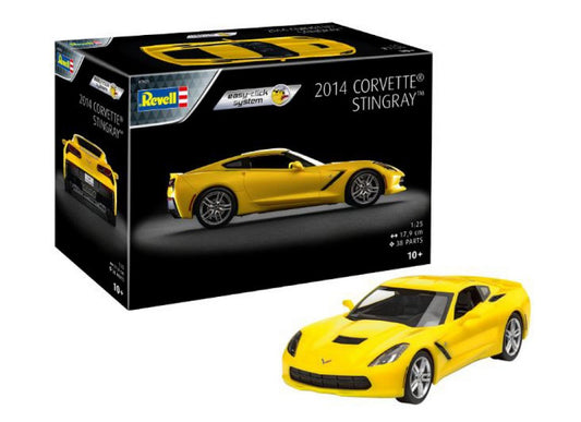 CORVETTE STINGRAY 2014 EASY-CLICK SYSTEM KIT 1:24 - Revell - RV07825