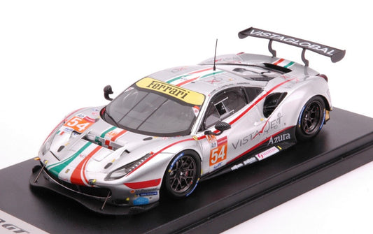 FERRARI 488 GTE EVO N.54 LMGTE 24H LM 2021 FLOHR/FISICHELLA/CASTELL.1:43 - Looksmart - LSLM124