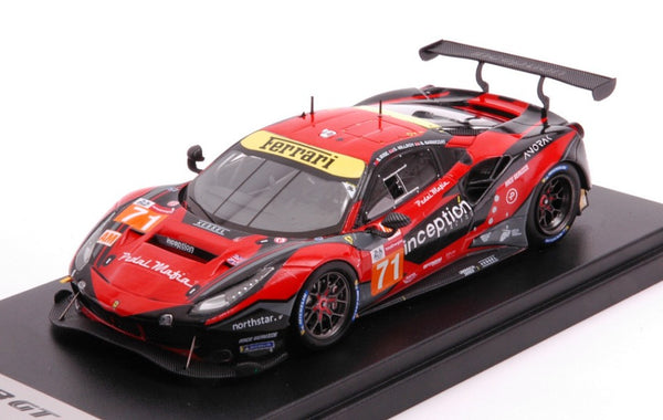 Millroy FERRARI 488 GTE EVO N.71 LMGTE 24H LM 2021 IRIBE/MILLROY/BARNICOAT 1:4 ...