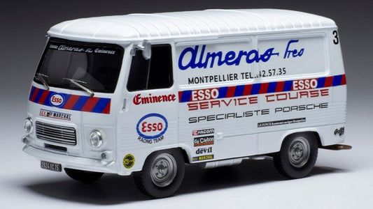 PEUGEOT J7 TEAM ALMERAS EMINENCE RALLY SERVICE 1:43 - Ixo Model - RAC397