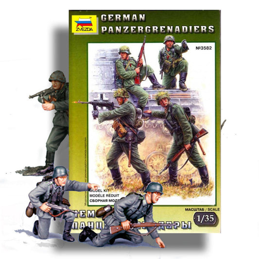 GERMAN PANZERGRENADIERS KIT 1:35 - Zvezda - Z3582