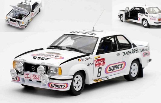 OPEL ASCONA 400 N.8 BIANCHI RALLY 1981 G.COLSOUL-A.LOPES 1:18 - SunStar - SS5380