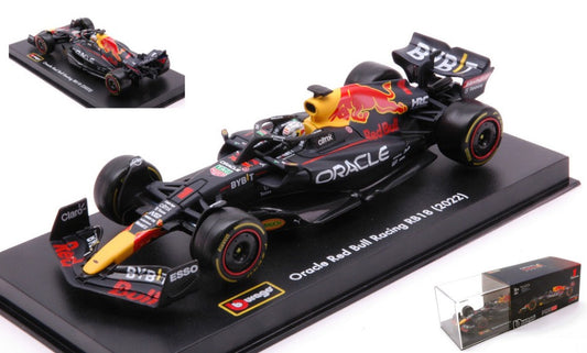 RED BULL RB18 N.1 MAX VERSTAPPEN 2022 SIGNATURE W/HELMET 1:43 - Burago - BU38062V