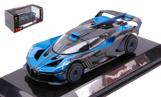 BUGATTI BOLIDE BLUE/BLACK 1:43 - Burago - BU38306