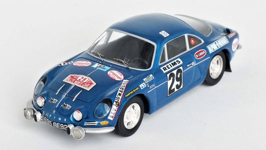 ALPINE A110 11th MONTE CARLO RALLY 1972 HENRY/DI NICOLA 1:43 - Trofeu - TFRRFR49
