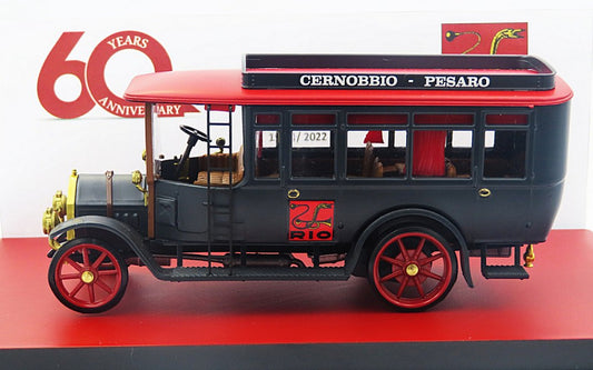 FIAT 18 BL OMNIBUS 60° ANNIVERSARIO RIO 1962-2022 LIMITED PCS 100 1:43 - Rio - RI4680