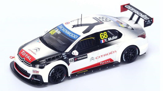 CITROEN C-ELYSEE N.68 WINNER WTCC RACE OF MAROCCO 2015 YVAN MULLER 1:43 - Spark Model - S4525