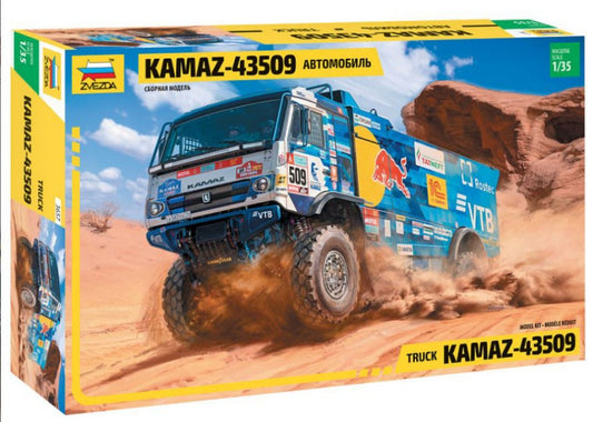 KAMAZ RALLYE TRUCK KIT 1:35 - Zvezda - Z3657