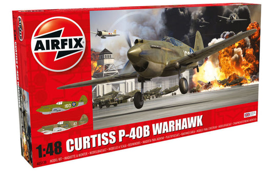CURTISS P-40B WARHAWK KIT 1:48 - Airfix - A05130A