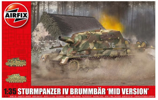 STURMPANZER IV BRUMMBAR MID VERSION KIT 1:35 - Airfix - A1376