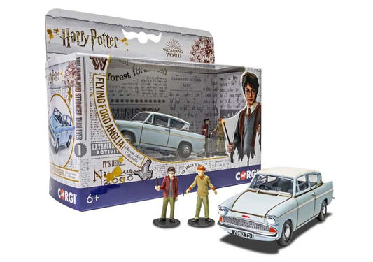HARRY POTTER MR WEASLEYS FORD ANGLIA W/HARRY AND RON FIGURES 1:43 - Corgi - CC99725