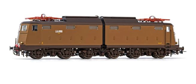 FS ELECTRIC LOCOMOTIVE E 646 CASTANO ISABELLA LIVERY EP III 1:87 - Rivarossi - HR2739S
