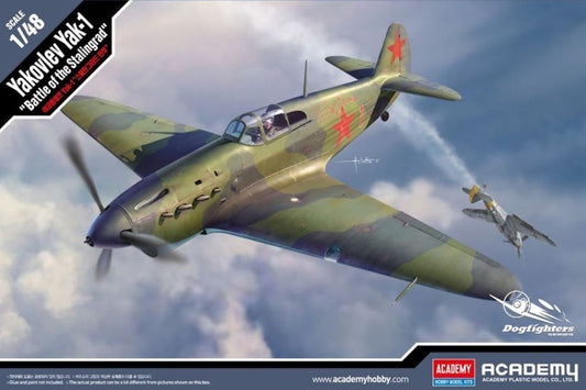 YAKOVLEV YAK-1 BATTLE OF THE STALINGRAD KIT 1:48 - Academy - ACD12343