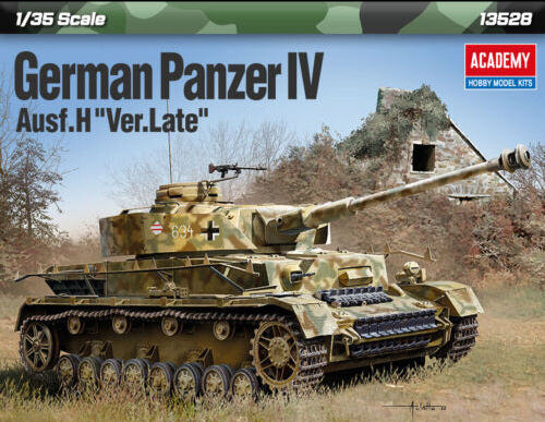 GERMAN PANZER IV AUSF.H VERSION LATE KIT 1:35 - Academy - ACD13528