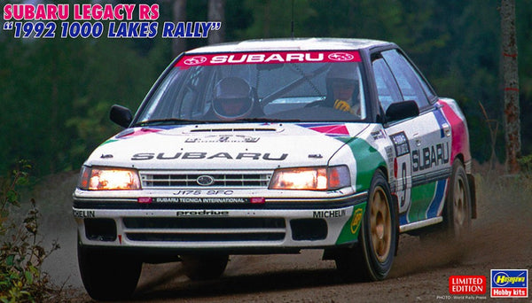 Subaru Legacy Rtally SUBARU LEGACY RS 1992 1000 LAKES RALLY KIT 1:24 – Triple Crown ModelStore