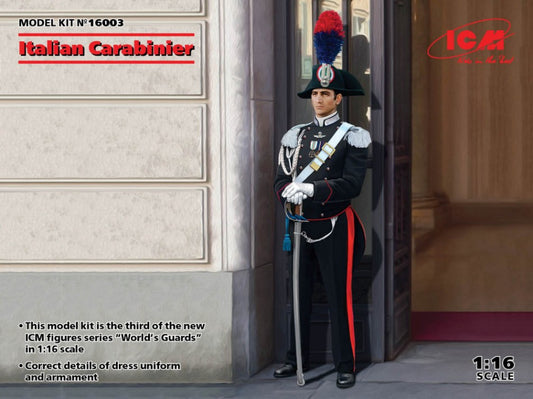 ITALIAN CARABINIER KIT 1:16 - ICM - ICM16003